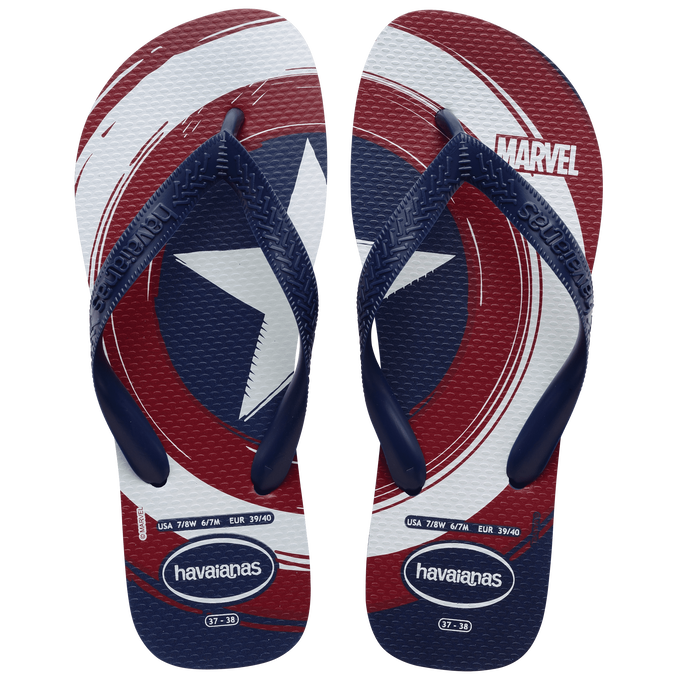 Havaianas Top Marvel Capitan