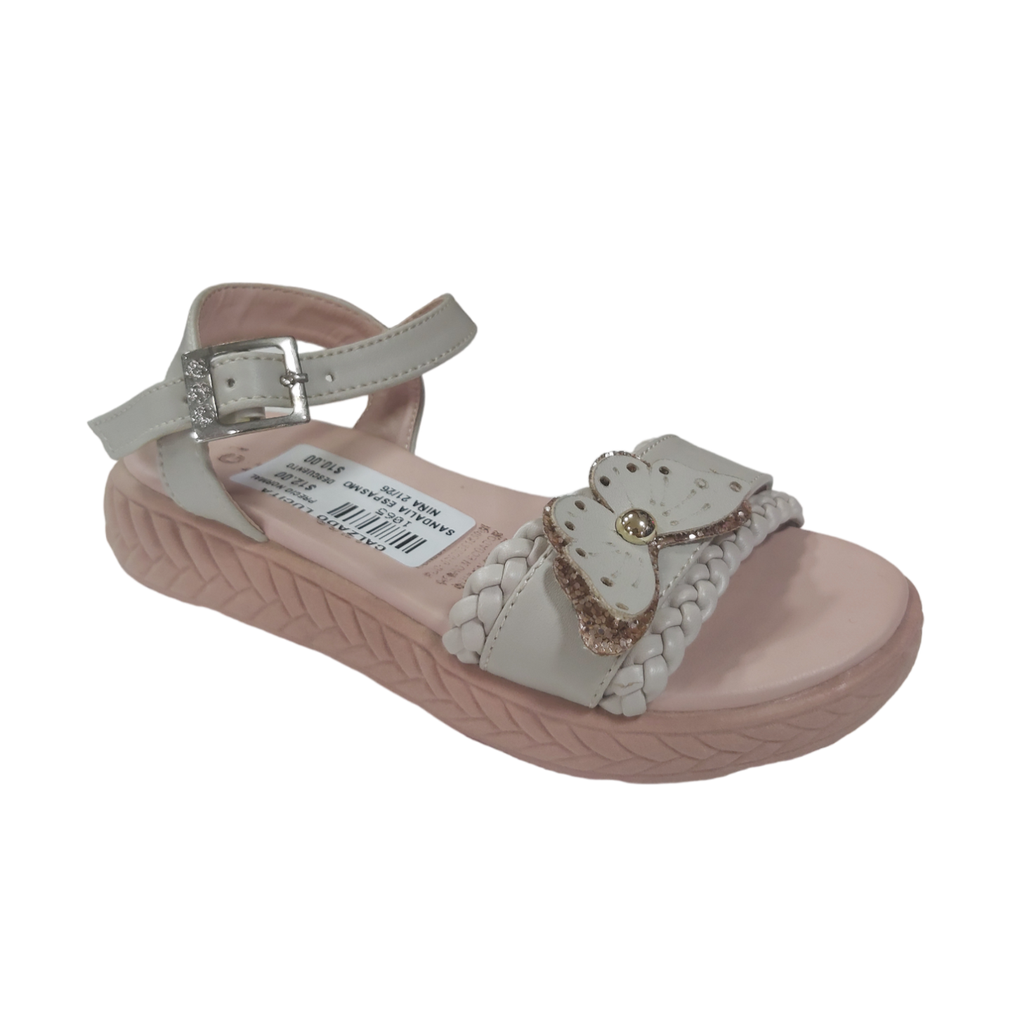 Sandalia Trenza Mariposa G-Hova