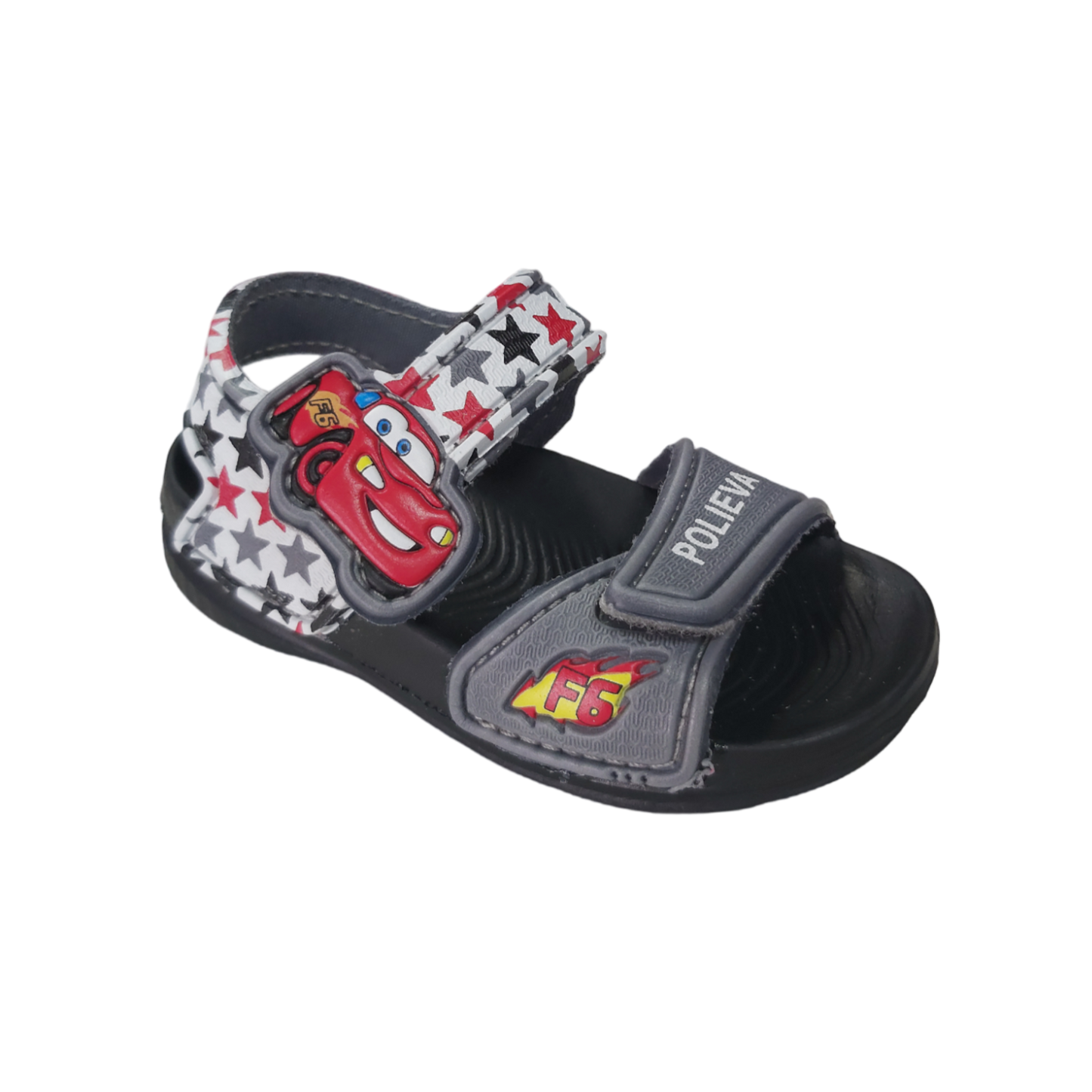 Zapatilla Rayo Mcqueen Velcro Polieva