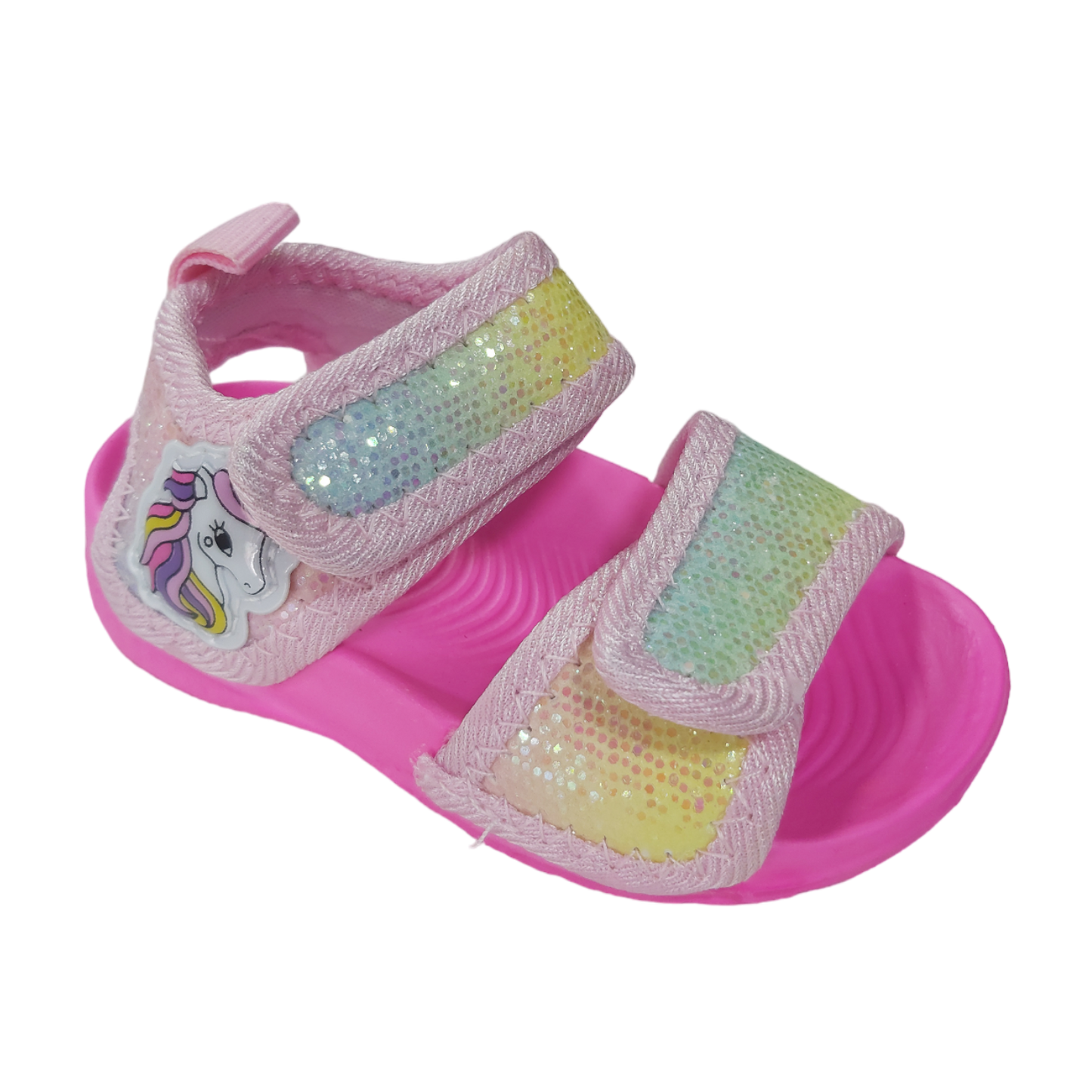 Zapatilla Escarcha Unicornio Velcro Polieva