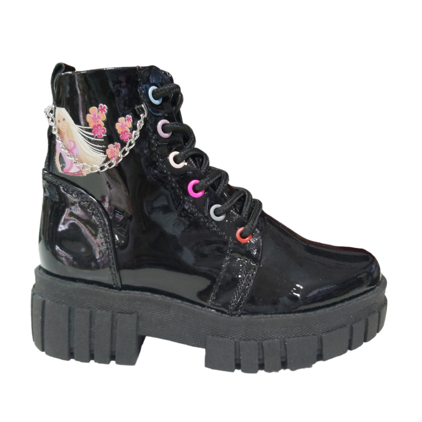 Bota Charolina Cadena Barbie