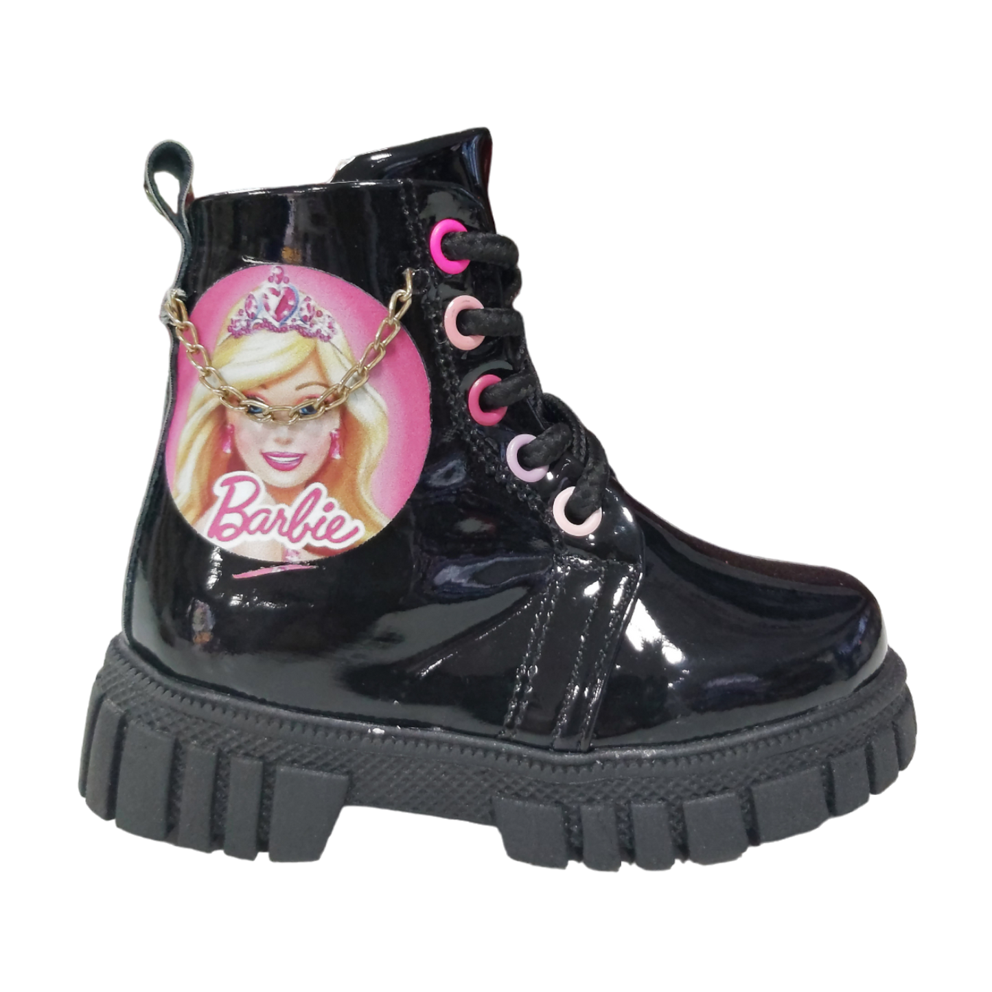 Bota Charolina Cadena Barbie