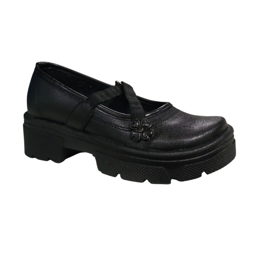 Escolar Peruano Niña Plataforma Elástico