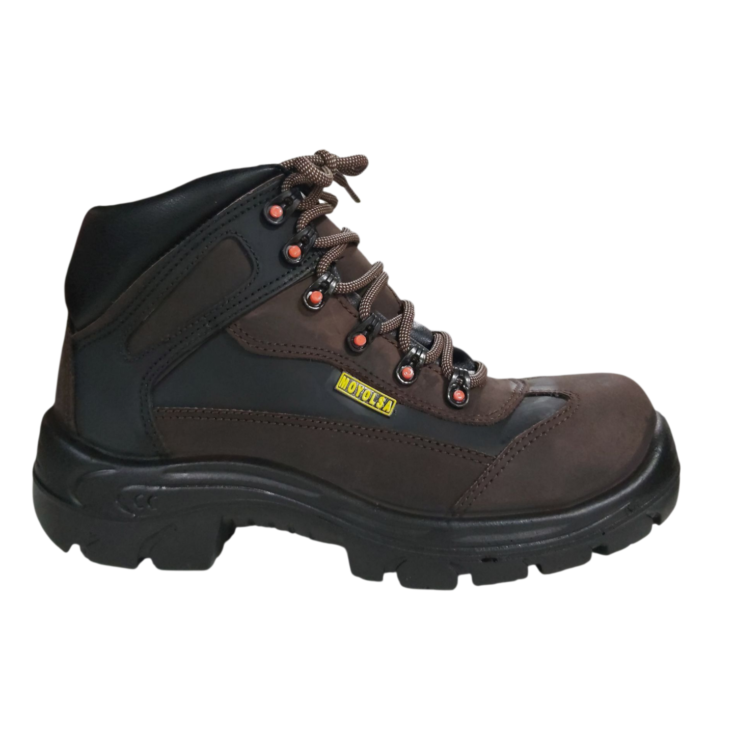 Bota Punta de Acero Moyolsa Inyectada Cuero